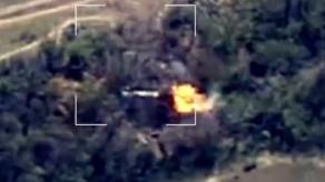 Ukrainian 44th Brigade Destroys Three russian Msta-B Howitzers and Hits Troop Position (Video)