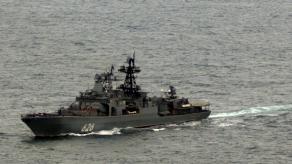 ​Royal Navy Destroyer Shadows russian Warship Under NATO Command