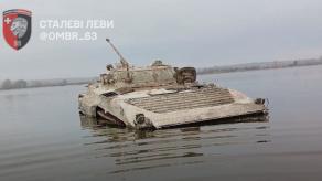 ​After Two Years Underwater, russian BMP-2 Vehicle Was Reclaimed by the 63rd Mechanized Brigade (Video)