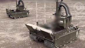  russia Unveils New Batch of Courier Combat Robots, Previously Destroyed by Ukrainian Forces Using FPV Drones in Battle