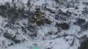 ​Ukrainian Border Guards Hit Five russian Positions (video)