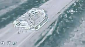 ​russian TOS-1A Solntsepyok System Blown Up by Ukrainian Drone Strike in Kharkiv Region (Video)