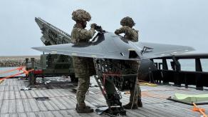 UK Becomes First to Launch Strike Drone From Ship Using Same Type of Catapult Ukraine Uses for Long-Range UAV Attacks