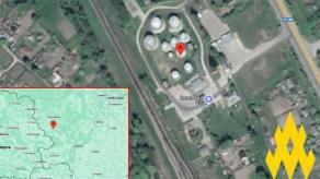 Atesh Partisans Uncover russian Oil Depot in Smolensk Region