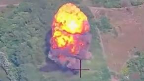 ​Ukrainian Drones Hunt Down and Destroy Camouflaged russian Grad System (Video)