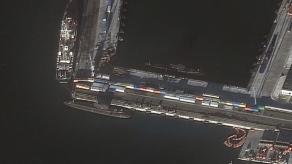 9-Meter Concrete Crater and Flooded Compartments Satellite Image Confirms Critical Damage to russian Sub