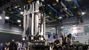Diehl Unveils Universal Launcher for New 80km Iris-T SLX Missiles Compatible With Ukraine-Proven System