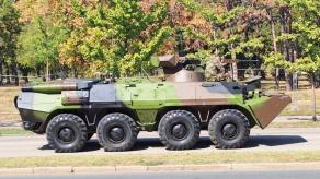 ​Serbia Modernizes russian BTR-80A Carrier to Compete with Ukraine's BTR-3 Vehicle