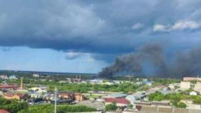 ​Ukrainian Bober, Baklan, and Obriy Drones Strike russian Fuel and Missile Storage Site in Bryansk