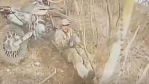 ​He Lay Down Next to His Motorcycle and Died – Ukrainian Drone Pilots Left No Chance for russian Occupier (Video)