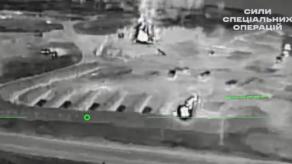​Ukrainian FP-2 Drones Hit Key russian Logistics Node in Luhansk Region (Video)