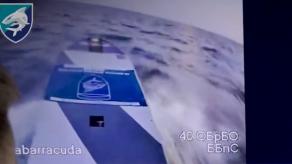 ​Ukrainian Barracuda Drone Strikes russian Boat Base in Dnipro Wetlands (Video)