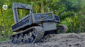 Murakha Joins the Fight: Ukraine’s New UGV Can Haul Half a Ton Through Warzones