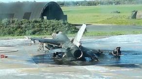 ​Image of Destroyed “Ukrainian” F-16 Aircraft Near Odesa Emerges as Belgian Incident