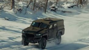 ​Ukrainian Lasar's Group Gets New Pickup Truck Based on Inguar-3 Armored Vehicle