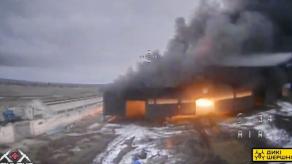 ​Defenders of Ukraine Destroy russian Base Full of Tanks, Using FPV-Drones