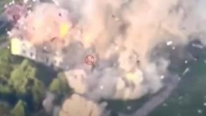 ​​Ukrainian Aircraft Pulverized Location of a russian Military Unit