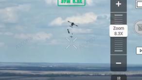 Sky Wars: Watch Ukrainian Vampire Drone Outmaneuver Enemy Recon UAV