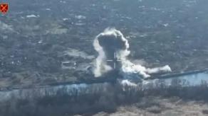 ​Ukrainian Air Force Destroyed russian Positions Using AASM HAMMER Bombs