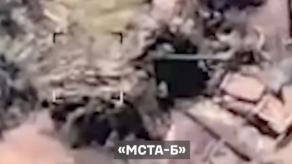 ​Ukrainian Svarog Operators Destroy russian Msta-B Howitzer and Communication Hub