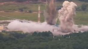 Ukrainian Tactical Aviation Destroys russian Federal Security Service Base in Bryansk Region Using the AASM Hammer Bombs