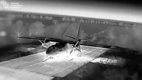 Warriors of Ukraine's Defense Intelligence Raiding in Crimea Hit 2 russian An-26 transport Aircraft, 2 Radars (Video)