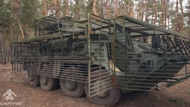 ​Factory-Installed Anti-Drone Protection Saved Ukrainian BTR-4E from russian FPV Drone Strike