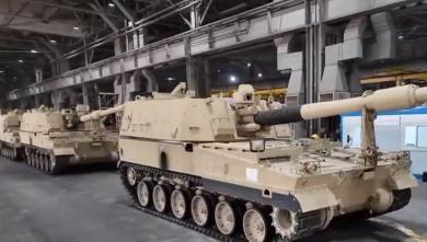 Egypt Starts Building South Korean K9 Howitzers at Factory That Once Made Abrams Tanks 