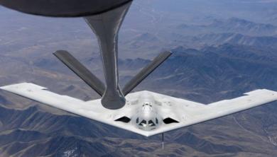 B-21 Raider Reaches Air Refueling Test Milestone as Northrop Boasts Lower Fuel Consumption Than Fourth, Fifth-Gen Aircraft 
