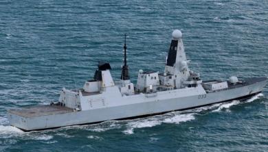 HMS Dauntless Spotted With Interceptor Drone Launchers Alongside Ukrainian Minesweepers, Royal Navy Declines Comment