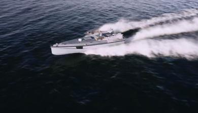 ​Ukraine's Unmanned Systems Forces Shoot Down russian Shahed Drone From Maritime Platform for the First Time in History (Video)