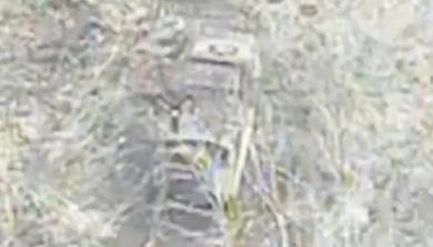 ​russian Grad MLRS Goes Up in Flames After Ukrainian Drone Strike (Video)