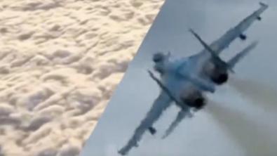 ​Ukrainian Su-27 Fighters Destroy russian Drone Command Post (Video)