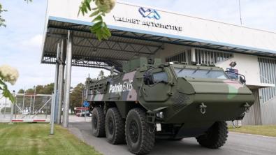 ​Patria 6x6 APC Production to Reach Hundreds at Finnish Automotive Plant
