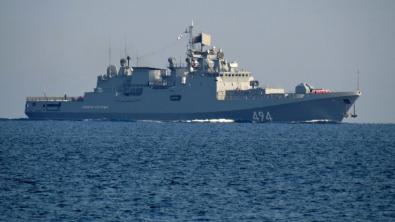 ​Admiral Grigorovich Frigate Escorts Shadow Fleet Tankers in English Channel as russia Fears Ukrainian Maritime Drones