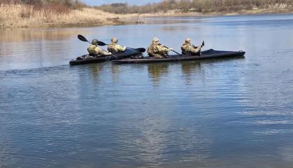 ​Silent Kayak Operations: Ukrainian Special Forces Master River Crossing