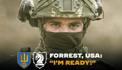 Ukrainian Army Volunteer from North Carolina Callsign Forrest: “I’m Ready to Fight”