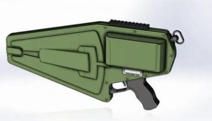 ​Weighing Just Over 1 kg, Compact Ukrainian Anti-drone Gun Is Now Officially in Service