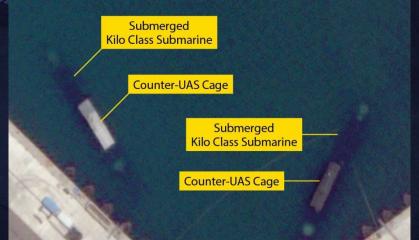 ​UK Defence Intelligence: Satellite Images Show russia Protecting KILO Submarines from Ukrainian Drones