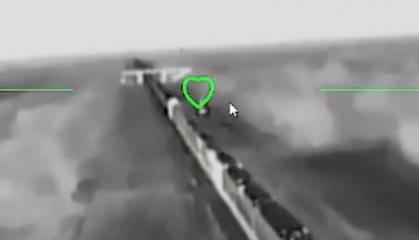 Ukrainian Drones Strike Two russian Locomotives on Key Crimean Rail Line (Video)