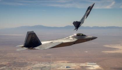 F-22 Finally Gets Its Robotic Wingman Pilot Controls MQ-20 Avenger Drone From Single-Seat Cockpit