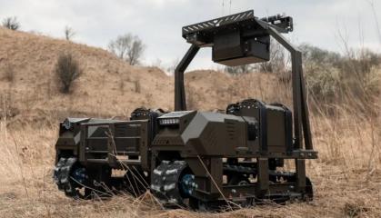 Ukrainian NUMO Robotics Let 200 Eurosatory 2026 Visitors Remotely Drive Ground Drone Located 1,500km Away in Ukraine, Including French Defense Minister