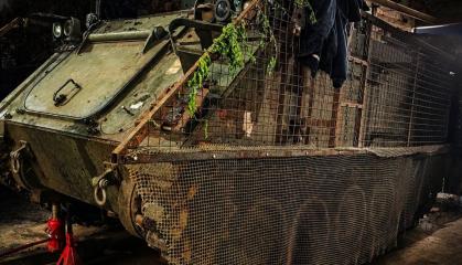 ​Ukraine Restores Battle-Worn M113 Carrier and Equips It With a New Combat Module (Photos)