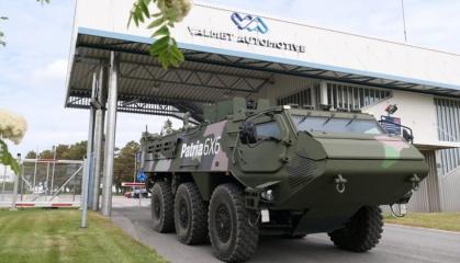 ​Patria 6x6 APC Production to Reach Hundreds at Finnish Automotive Plant