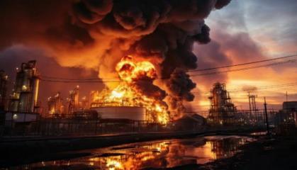 ​Long-range Drones of Ukraine’s Defense Intelligence Attacked russia’s Oil Refinery in Krasnodar Krai