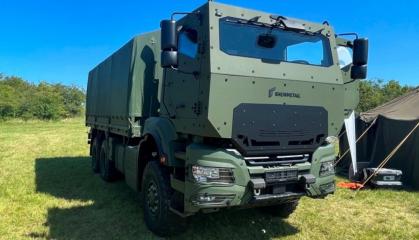 Could Rheinmetall's New TGS-MIL Protected Truck Become the Next Platform for Ukraine's 2S22 Bogdana Howitzer?