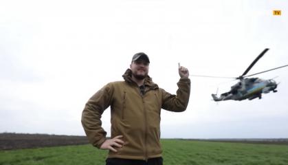 Ukrainian Mi-24V Crew on Repelling Assaults and Flying High-Risk Missions