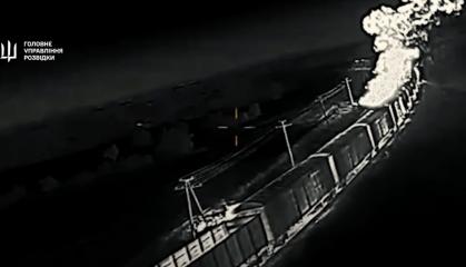 ​Ukrainian Drones Targeted and Destroyed russian Fuel Convoy Moving Through Temporarily Occupied Zaporizhzhia (Video)