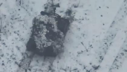 ​Ukrainian Forces Destroy russian Ground Drone Carrying 120-mm Mortar (Video)