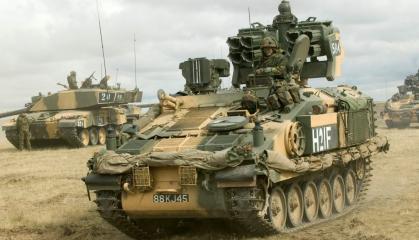 UK to Send Stormer HVM Combat Vehicles to Ukraine